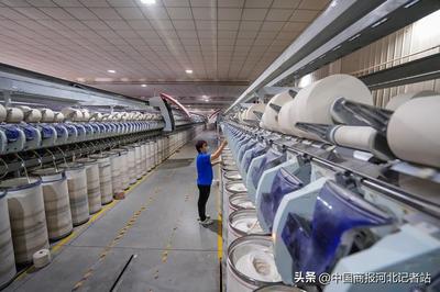河北滦南:纺纱生产忙